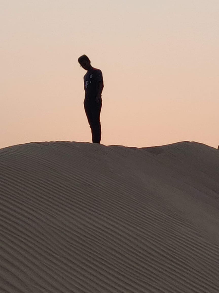 Dubai sand dunes